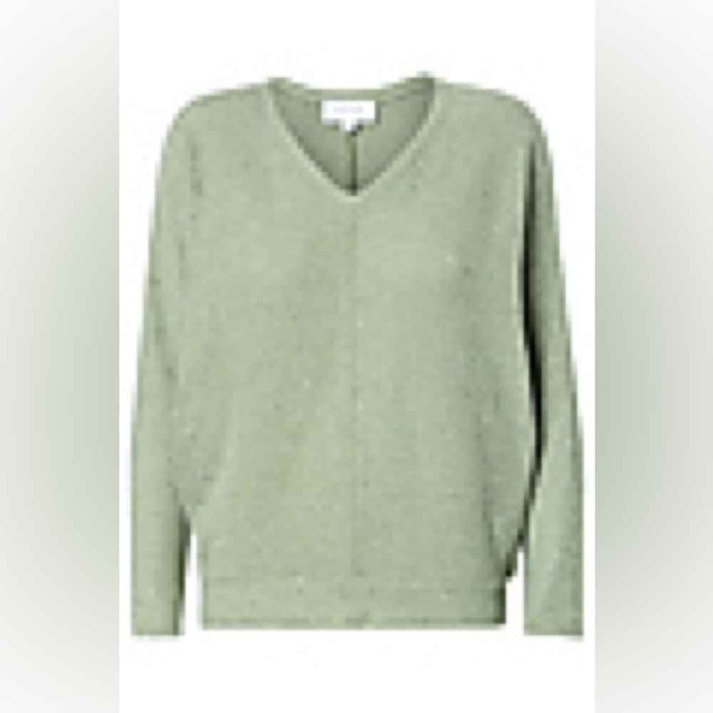 Elegant Olive V neck sweater